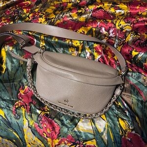 MICHAEL Michael Kors Slater Extra Small Sling Pack Messenger Bag Taupe